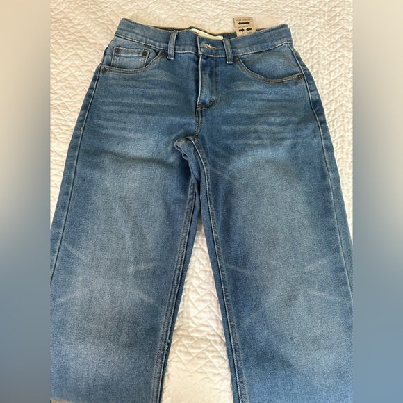 NWT Levi’s 502 Stay Loose Regular Taper Jeans 12 Reg 26x27 Blue - Picture 2 of 9